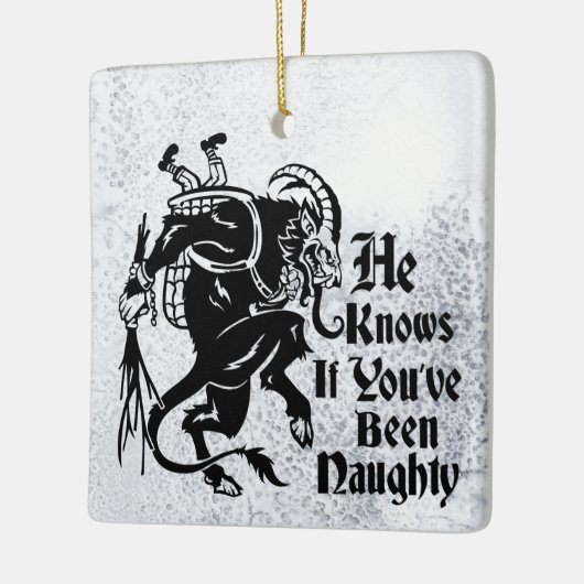 Merry Krampus Tree Ornament (Links)
