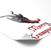 Merry Krampusnacht Foto Afdruk (Hoek)