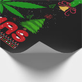 Merry Kushmas Funny Kerstmis Cadeaupapier (Hoek)
