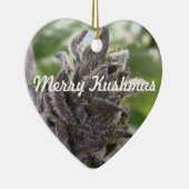 Merry Kushmas Keramisch Ornament (Rechts)