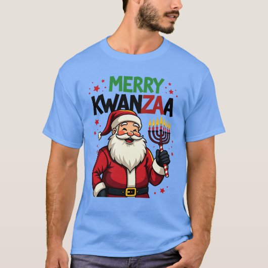 Merry kwanzaa T-shirt (Voorkant)