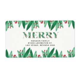 MERRY-label Etiket