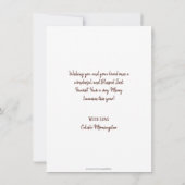 Merry Lammas Autumn Glitter Wheat Pagan Holiday (Achterkant)