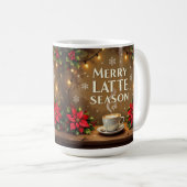 Merry latte season  koffiemok (Voorkant rechts)