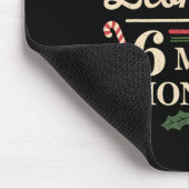 Merry Leon Day Noel lafaards Grappige Kersttelling Muismat (Hoek)