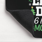 Merry Leon Day Noel lafaards Grappige Kersttelling Muismat (Hoek)
