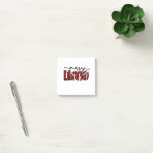 Merry Librarian Christmas Book Lover Library Post-it® Notes (Kantoor)