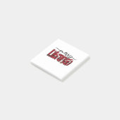 Merry Librarian Christmas Book Lover Library Post-it® Notes (Schuin)