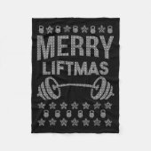 Merry Liftmas Shirt _ Funny Christmas Shirts  Fleece Deken (Voorkant)