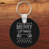 Merry Liftmas Shirt _ Funny Christmas Shirts  Sleutelhanger (Voorkant)