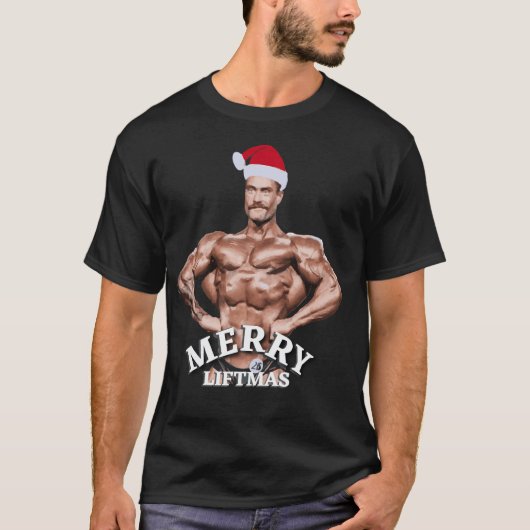 Merry Liftmas T-shirt (Voorkant)