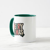 Merry Lit-mas Bookish Coffee Mok (Voorkant links)