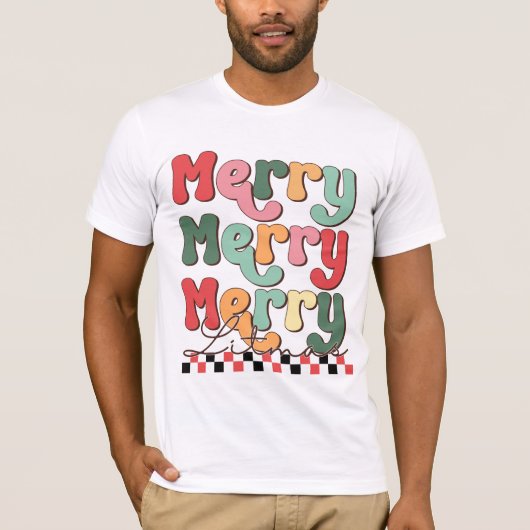 Merry Litmas T-shirt (Voorkant)