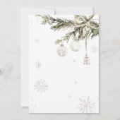 Merry Little Baby brouwt Baby shower Kaart (Achterkant)