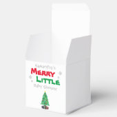 Merry Little Baby shower Bedankdoosjes (Geopend)