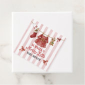 Merry Little Baby Shower  Bedankjes Labels (In situ)