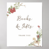 Merry Little Baby shower Boeken Cadeaus Poster (Voorkant)