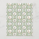 Merry Little Baby shower Guess het prijsspel Flyer (Achterkant)