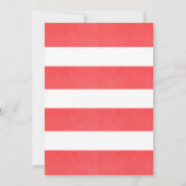 Merry Little Baby shower Invitation Kaart (Achterkant)