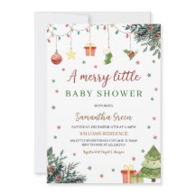 Merry Little Baby shower