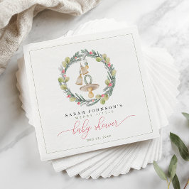 Merry Little Baby shower Luncheon Servetten