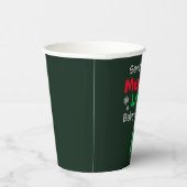 Merry Little Baby shower Papieren Bekers (Rechts)