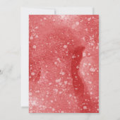 Merry Little Baby Shower Santa Baby Kaart (Achterkant)