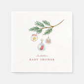 Merry Little Baby shower Servet (Voorkant)