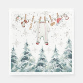 Merry Little Baby shower Servet (Voorkant)