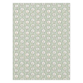 Merry Little Baby shower tafelkleed (Voorkant)