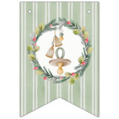 Merry Little Baby shower "Welcome Baby" Banner (Tweede vlag)