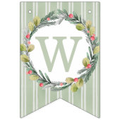 Merry Little Baby shower "Welcome Baby" Banner (Derde vlag)