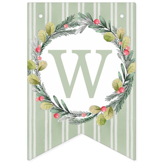 Merry Little Baby shower "Welcome Baby" Banner (Derde vlag)