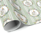 Merry Little Baby shower Wrapping Paper Cadeaupapier (Rol Hoek)