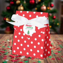 Merry Little Birthday Bedankdoosjes