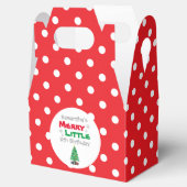 Merry Little Birthday Bedankdoosjes (Geopend)