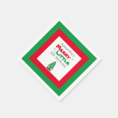 Merry Little Birthday Napkins Servet (Hoek)