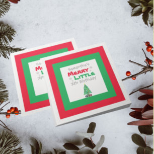 Merry Little Birthday Servet