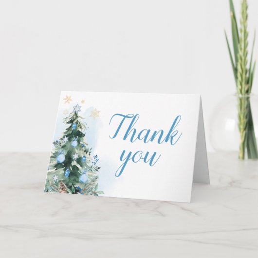 Merry Little Bundle of Joy Baby shower Bedankkaart (Voorkant)