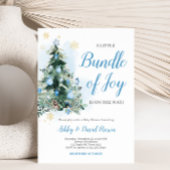 Merry Little Bundle of Joy Baby shower Kaart