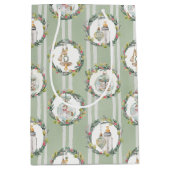 Merry Little Christmas Baby shower Gift Bag Medium Cadeauzakje (Voorkant)