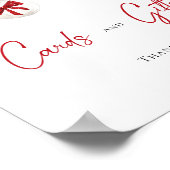 Merry Little Christmas Baby shower Kaarten en gesc Poster (Hoek)