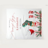 Merry Little Christmas Baby shower Tapestry Wandkleed (Voorkant (horizontaal))