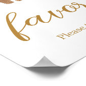 Merry Little Christmas Clothes Baby shower Favors Poster (Hoek)