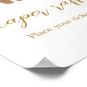 Merry Little Christmas Clothes Baby shower Poster (Hoek)