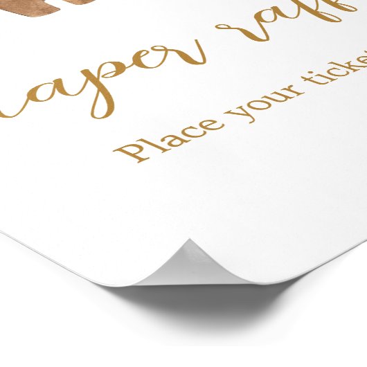 Merry Little Christmas Clothes Baby shower Poster (Hoek)