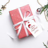 Merry Little Christmas Custom Cadeaulabel