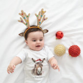 Merry Little Christmas Donkey, op maat Romper