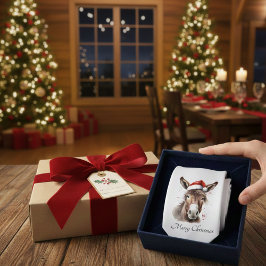 Merry Little Christmas Donkey, op maat Stropdas