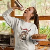 Merry Little Christmas Donkey, op maat Trui